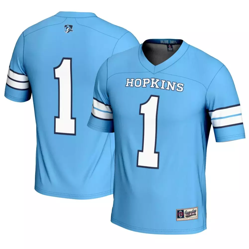 Johns Hopkins Blue Jays Gameday Greats Youth Lightweight Lacrosse Jersey | Light Blue | For Men, Women & Youth