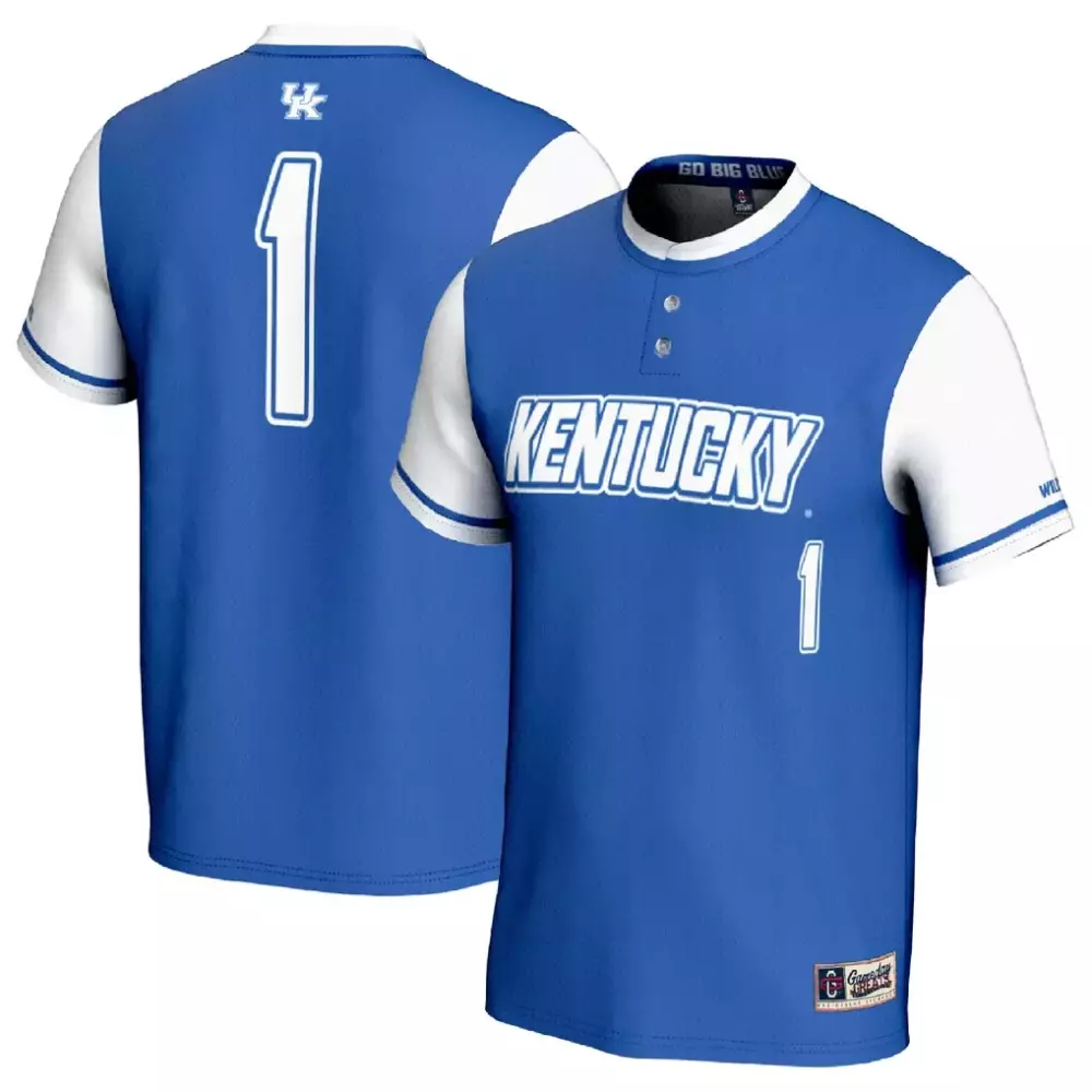 1 Kentucky Wildcats Gameday Greats Lightweight Soccer Fashion Jersey | Royal | Perfect Fan Gear | For Men, Women & Youth