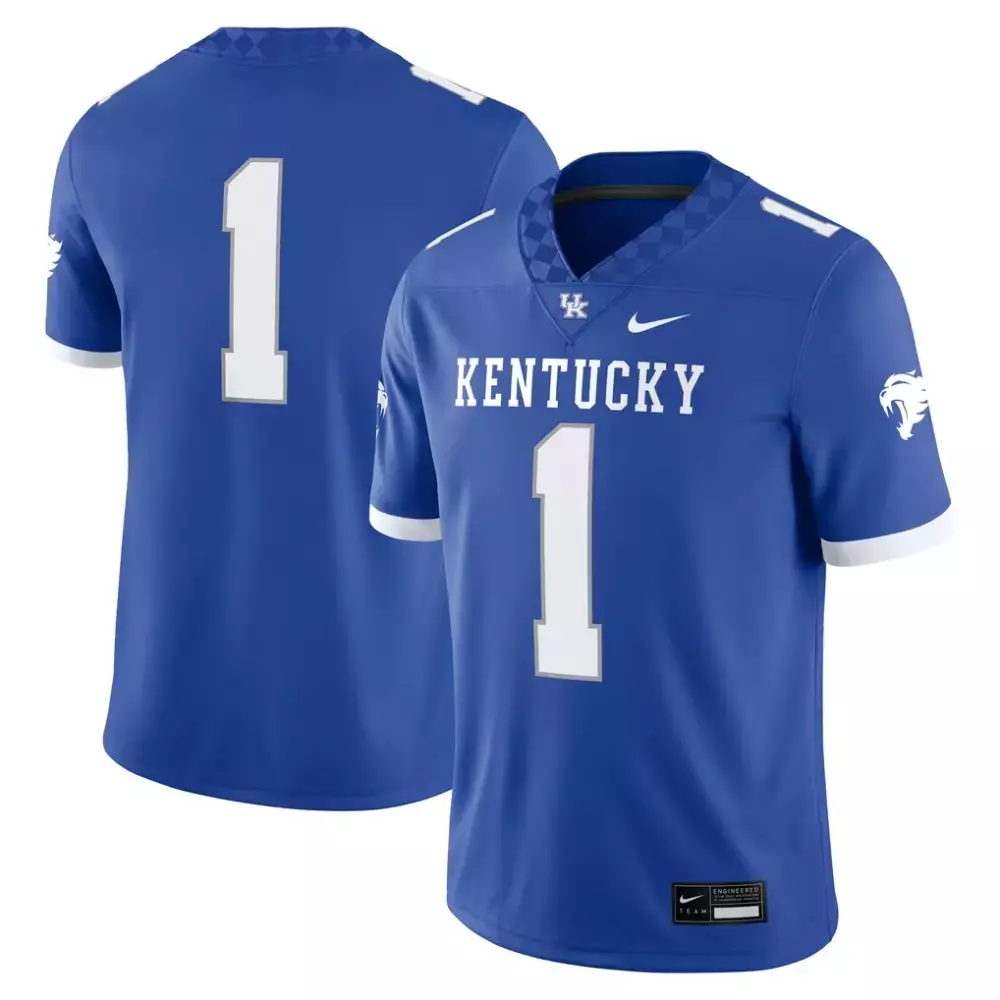 1 kentucky wildcats nike game jersey royal