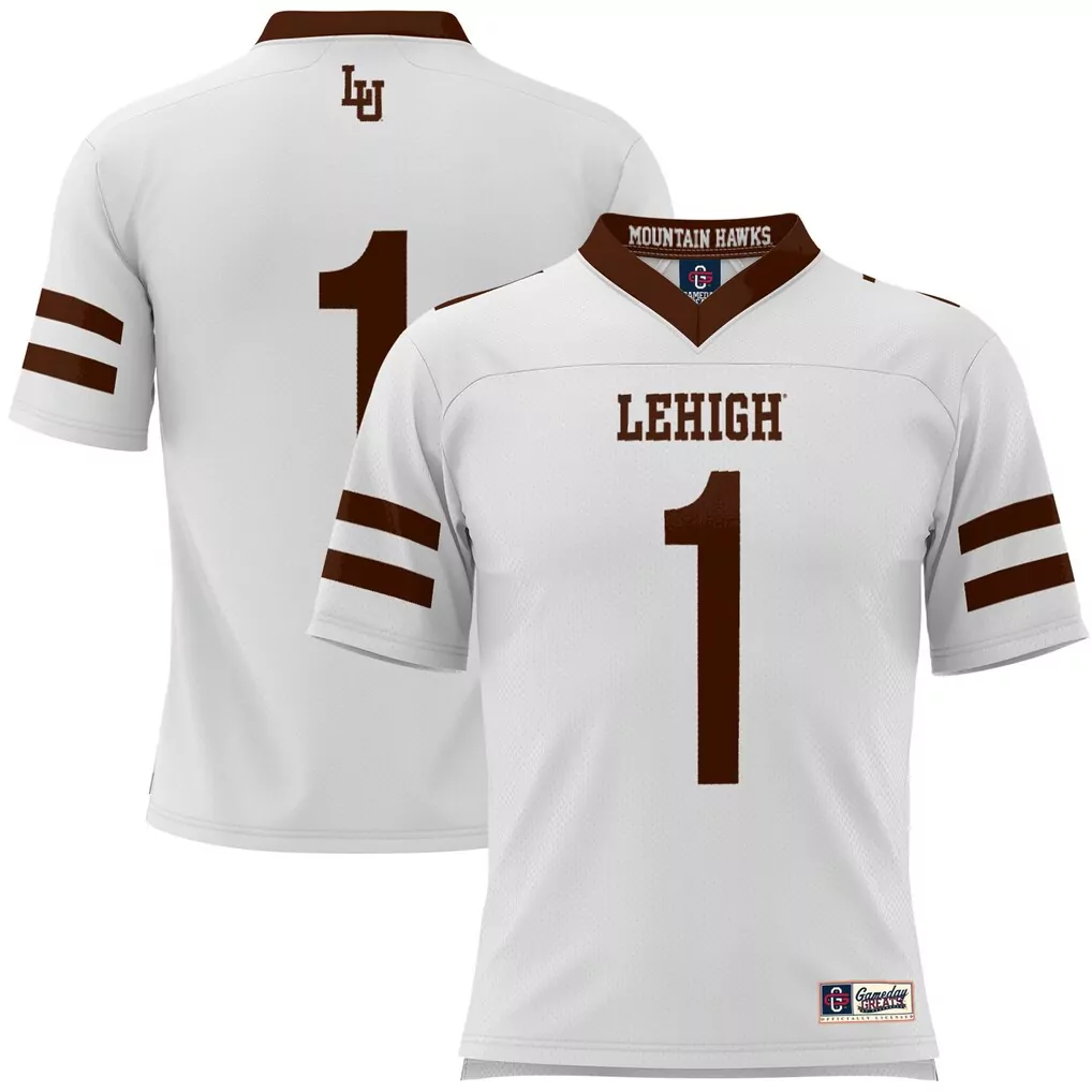 1 lehigh mountain hawks gameday greats lightweight basketball jersey white