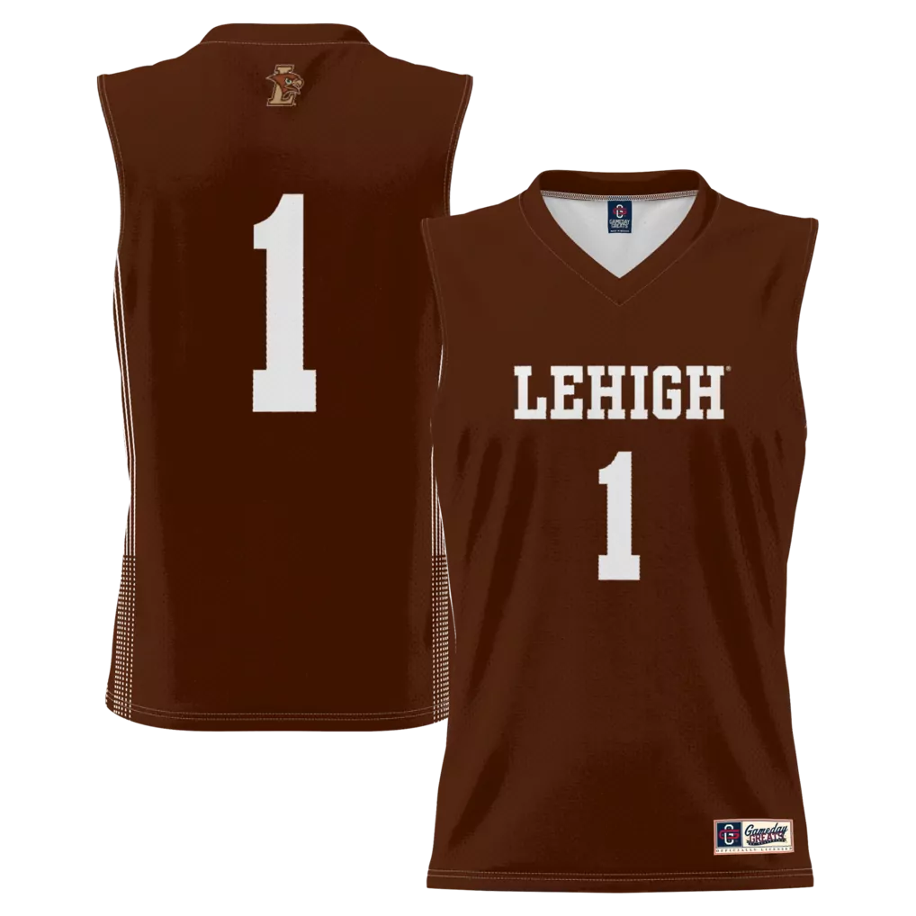 1 lehigh mountain hawks gameday greats lightweight basketball jersey white