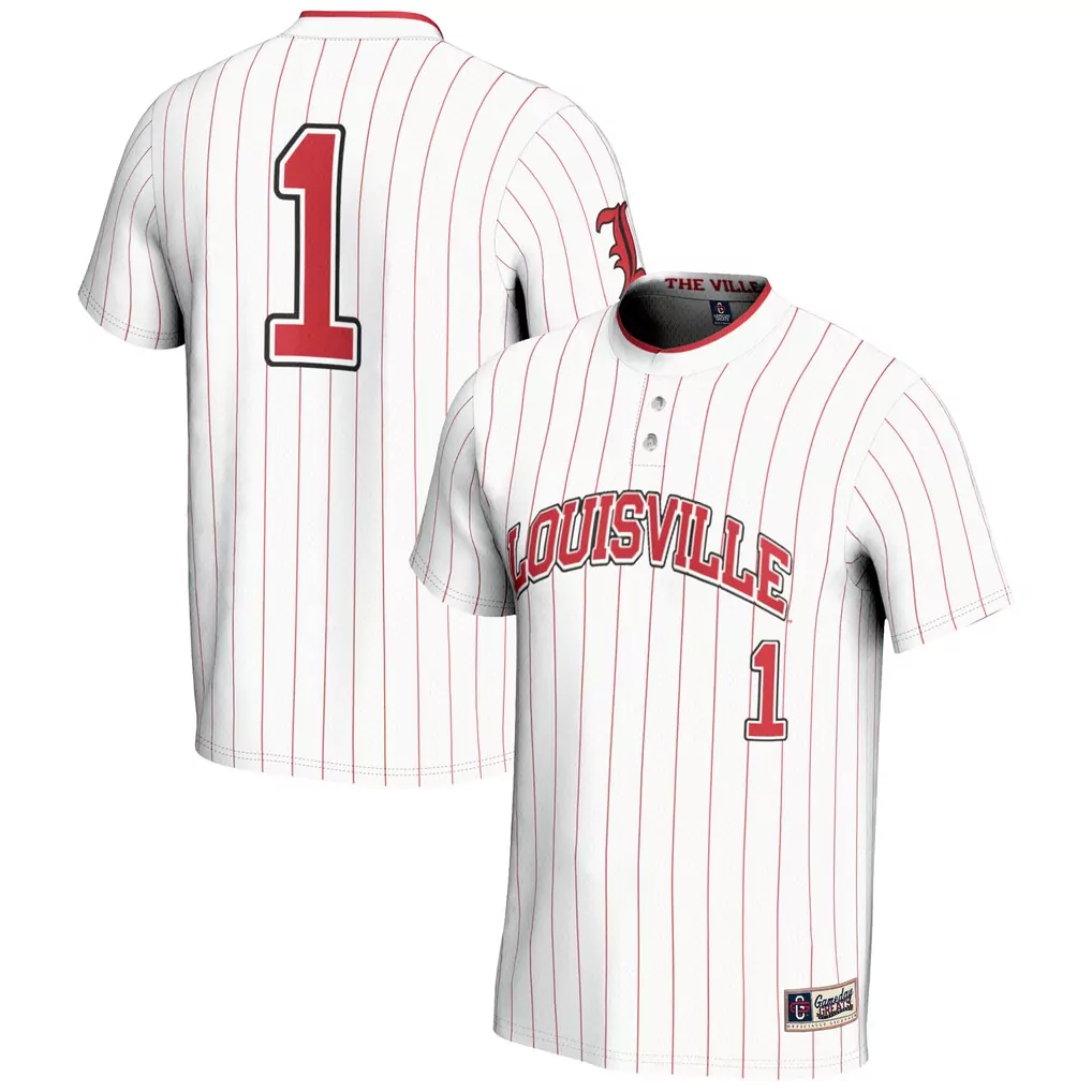 1 louisville cardinals gameday greats youth lightweight collegiate baseball fashion jersey red
