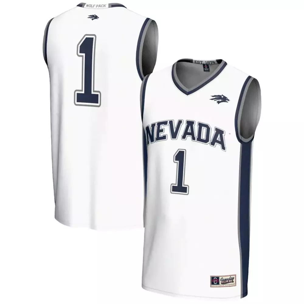 1 nevada wolf pack gameday greats lightweight basketball jersey black
