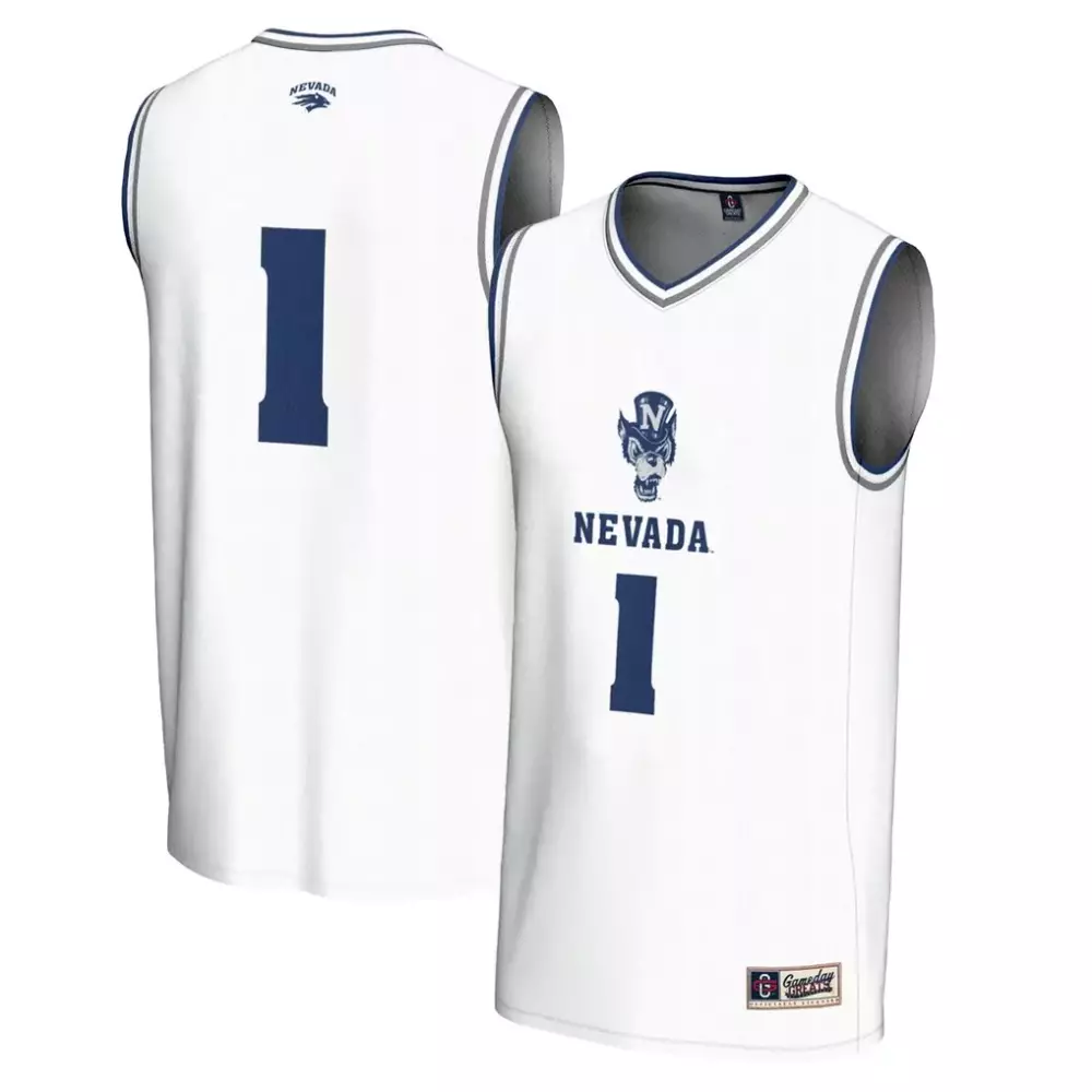 1 nevada wolf pack gameday greats youth football jersey white
