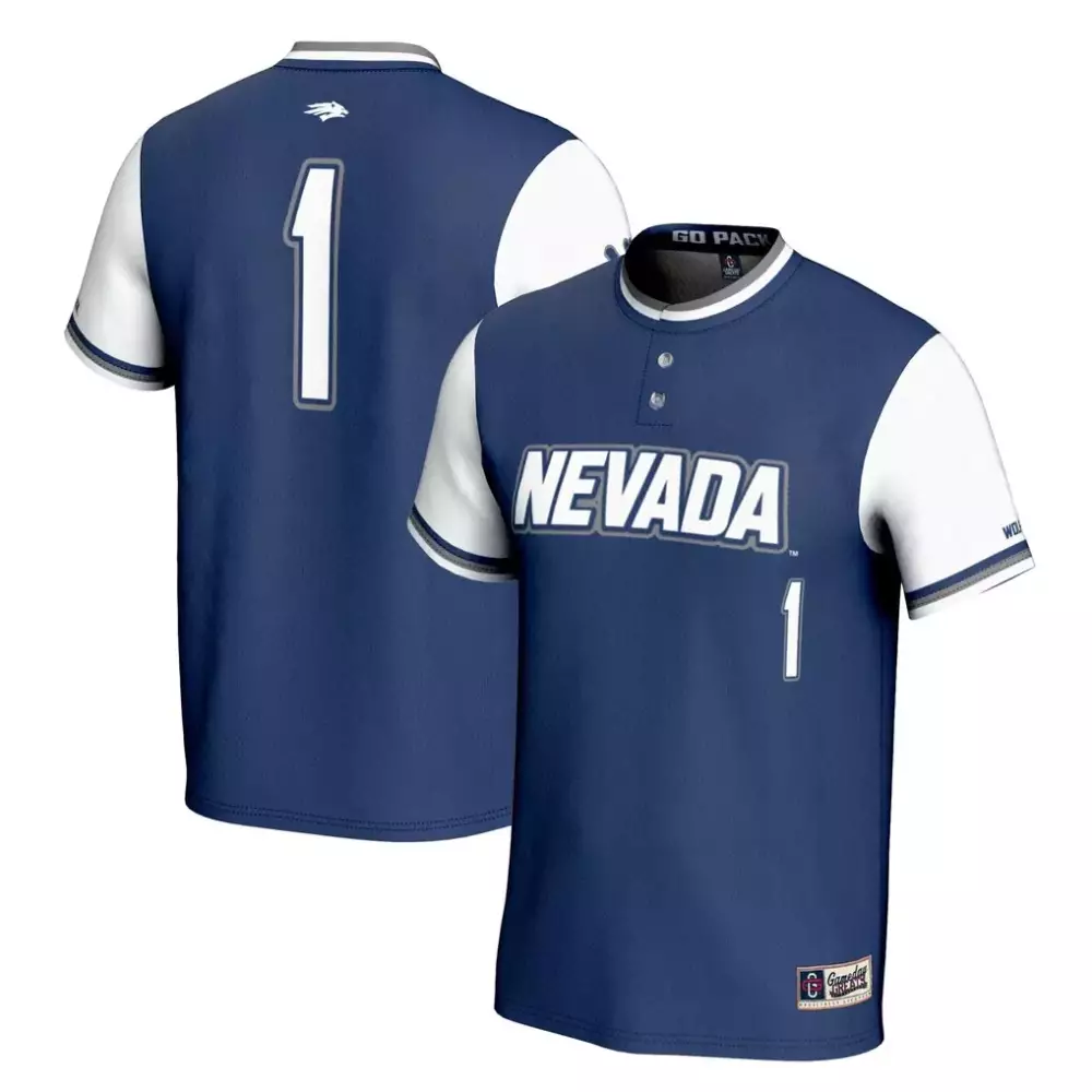 1 nevada wolf pack gameday greats youth lightweight basketball jersey navy