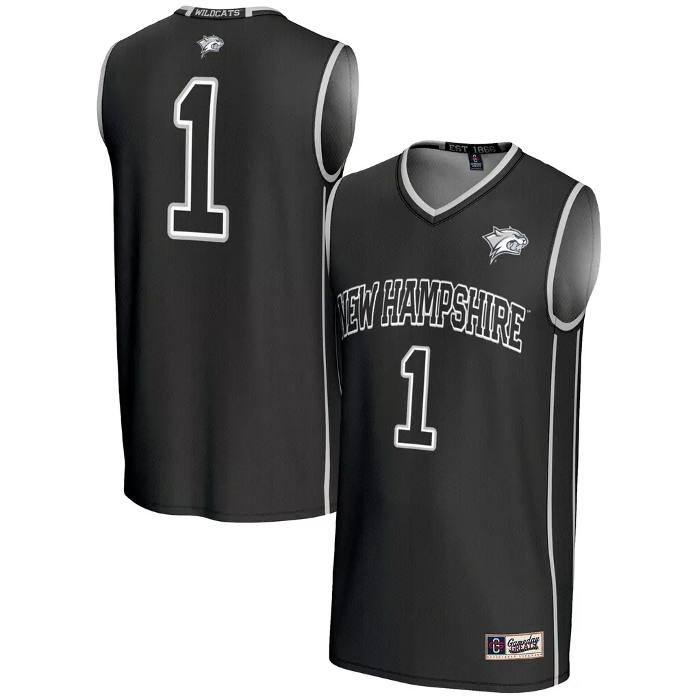1 new hampshire wildcats gameday greats youth lightweight basketball fashion jersey pink