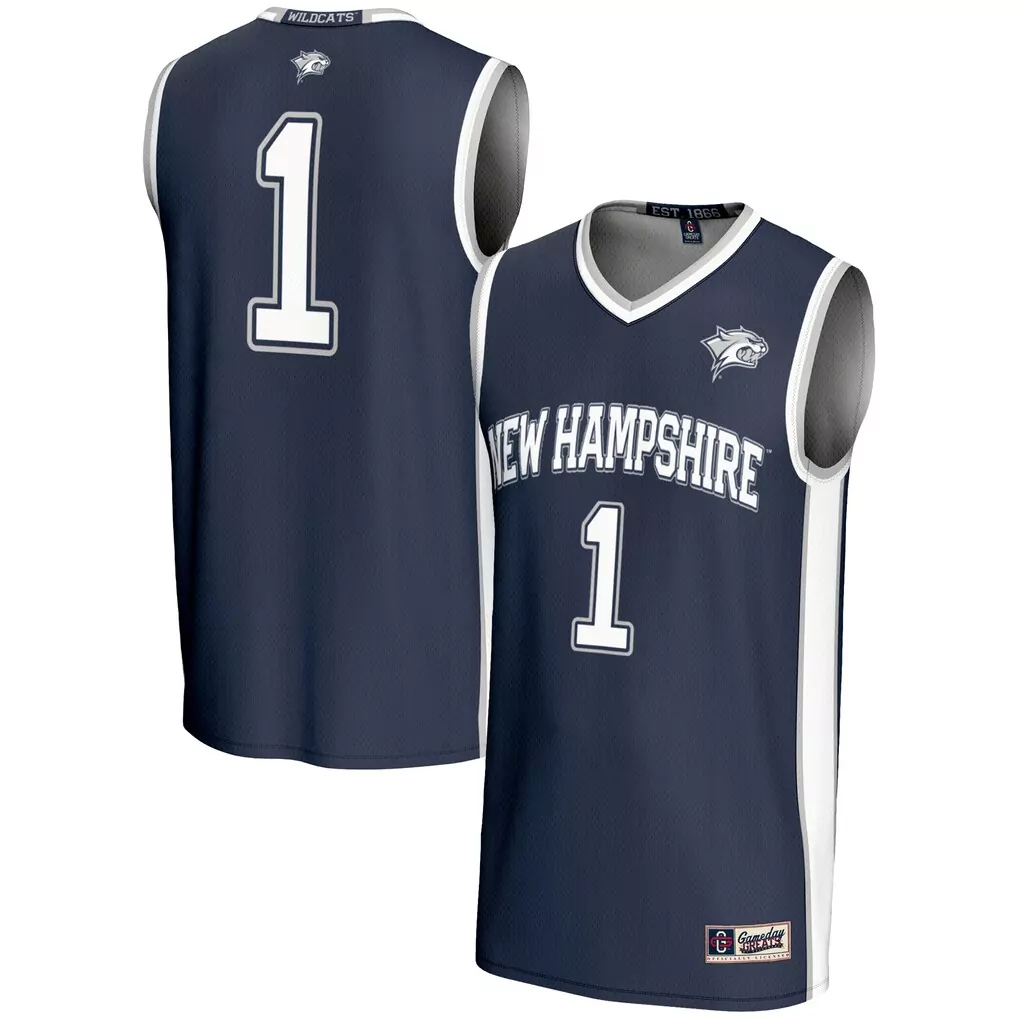 1 new hampshire wildcats gameday greats youth lightweight basketball fashion jersey pink