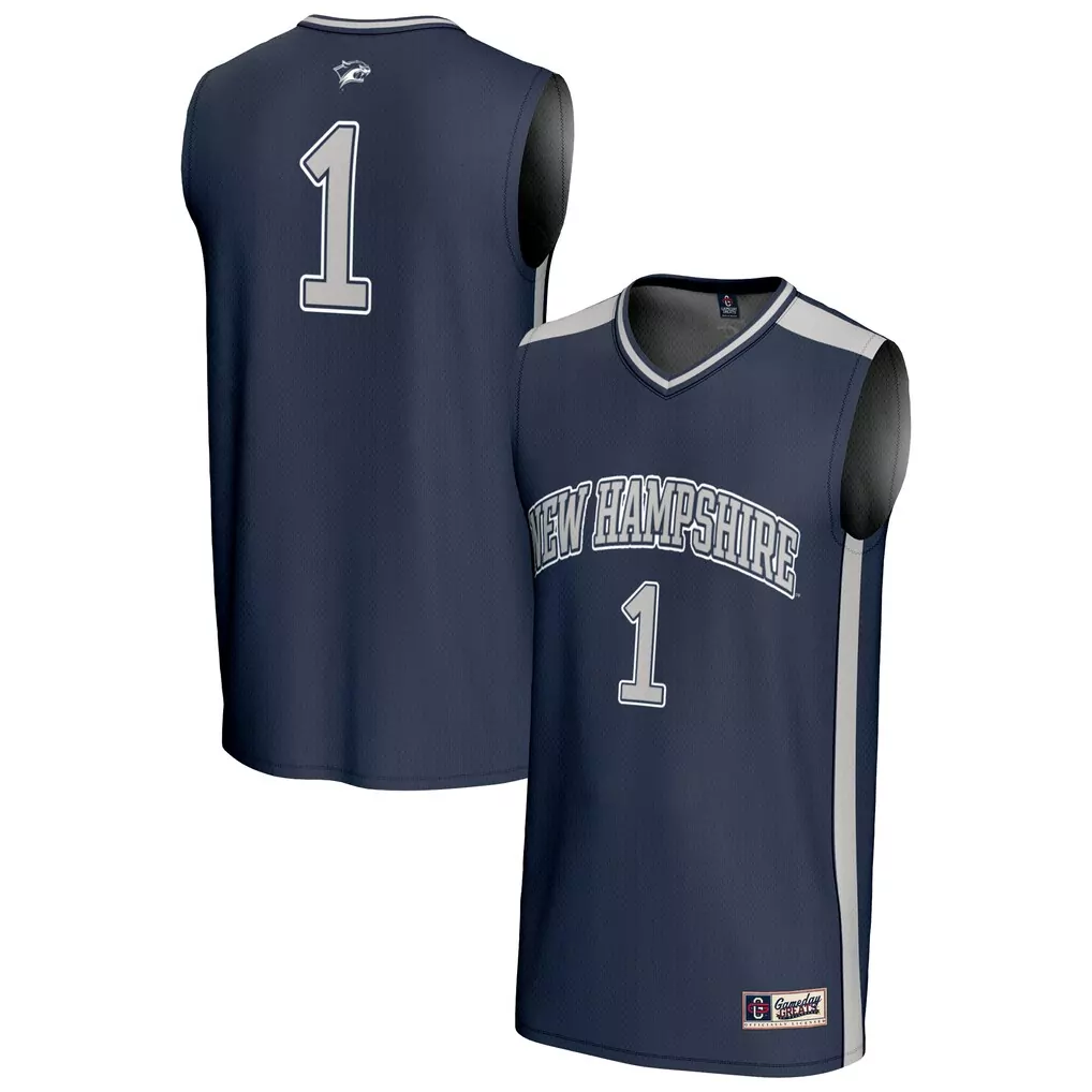 1 new hampshire wildcats gameday greats youth lightweight basketball fashion jersey pink