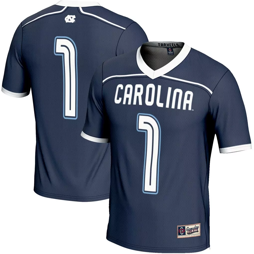 1 north carolina tar heels gameday greats youth lightweight basketball jersey carolina blue