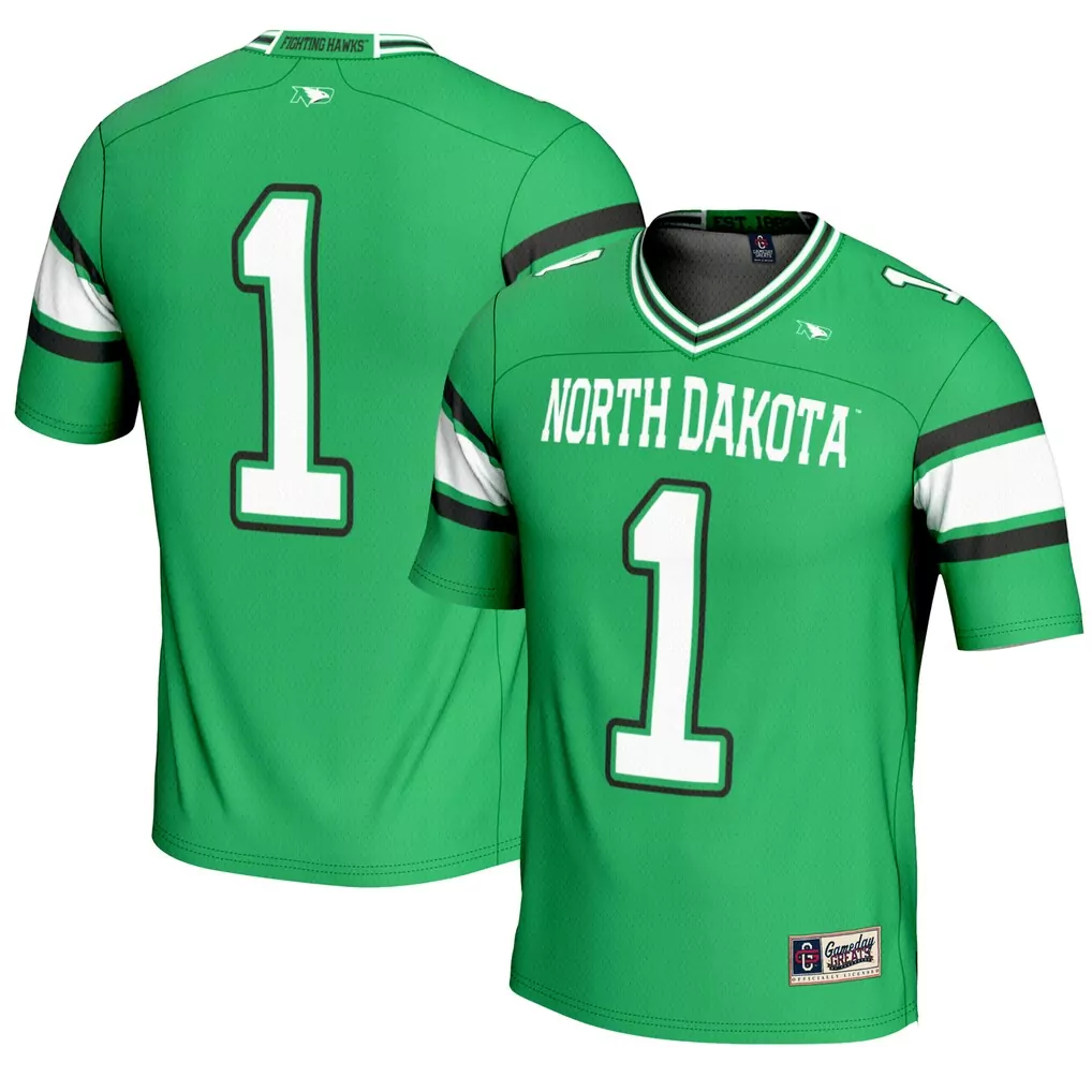 1 north dakota gameday greats lightweight basketball fashion jersey white