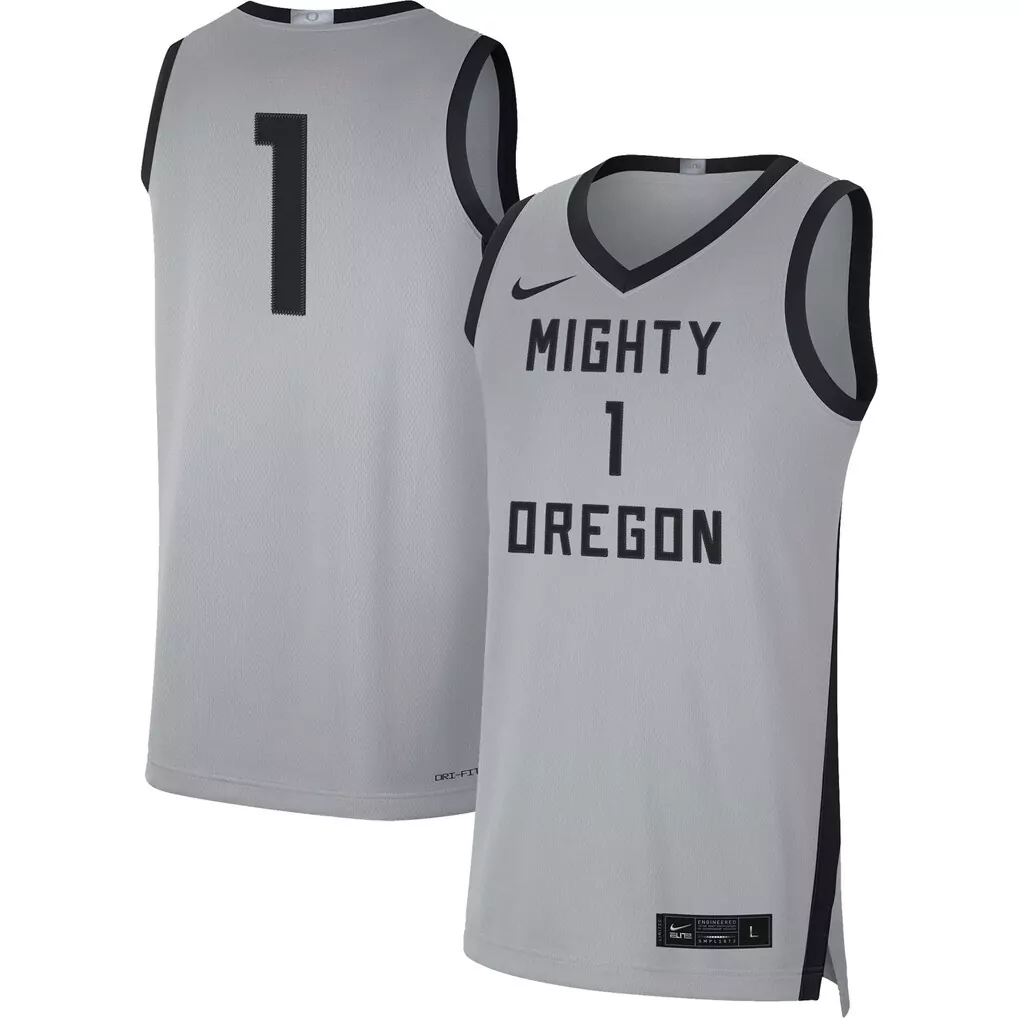 1 oregon ducks nike game jersey white
