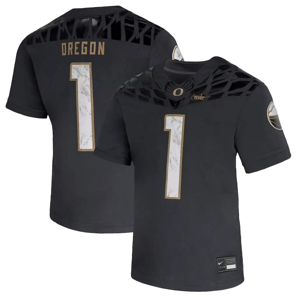 1 oregon ducks nike game jersey white