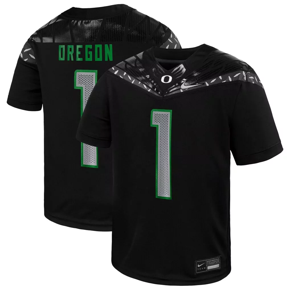 1 oregon ducks nike game jersey white