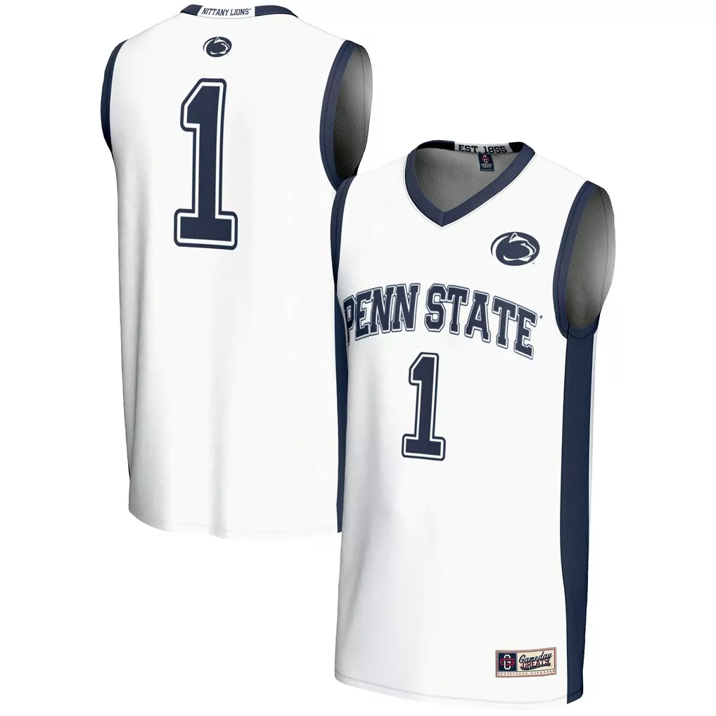 1 penn state nittany lions gameday greats youth lightweight baseball fashion jersey white