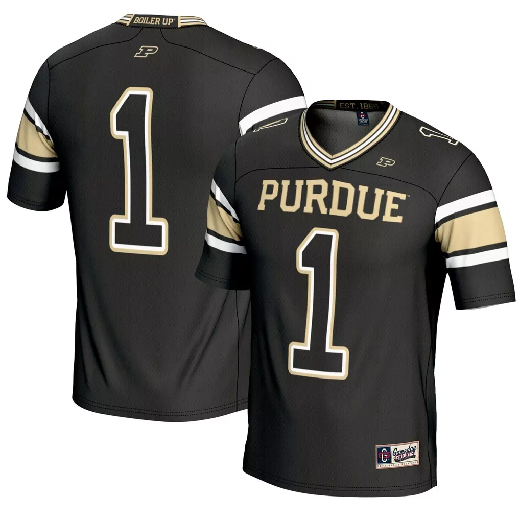 1 purdue boilermakers gameday greats unisex lightweight volleyball jersey white