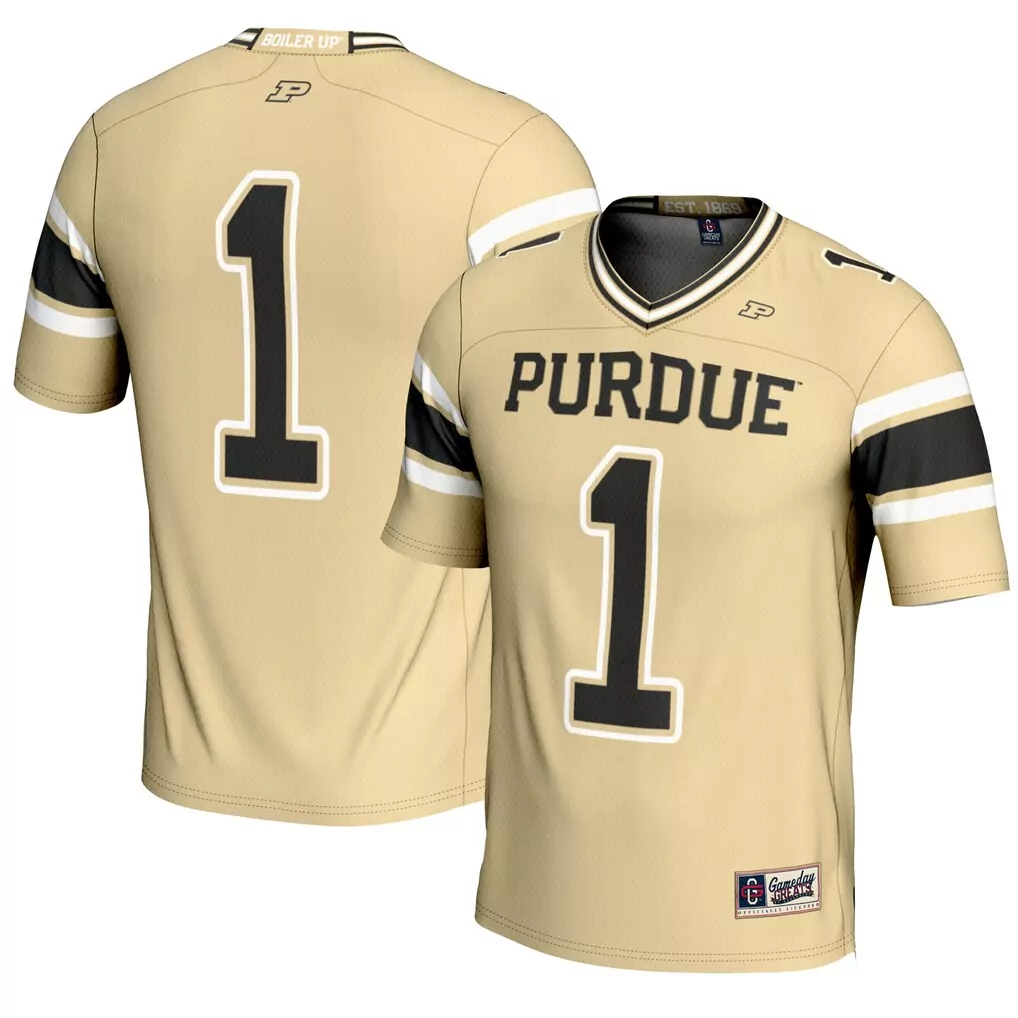 1 purdue boilermakers gameday greats unisex lightweight volleyball jersey white