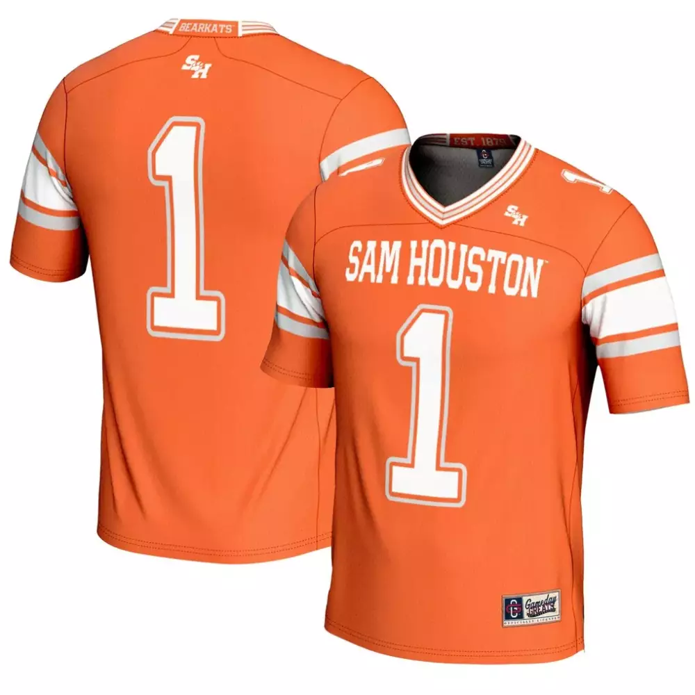 1 sam houston state bearkats gameday greats toddler collegiate football fashion jersey orange