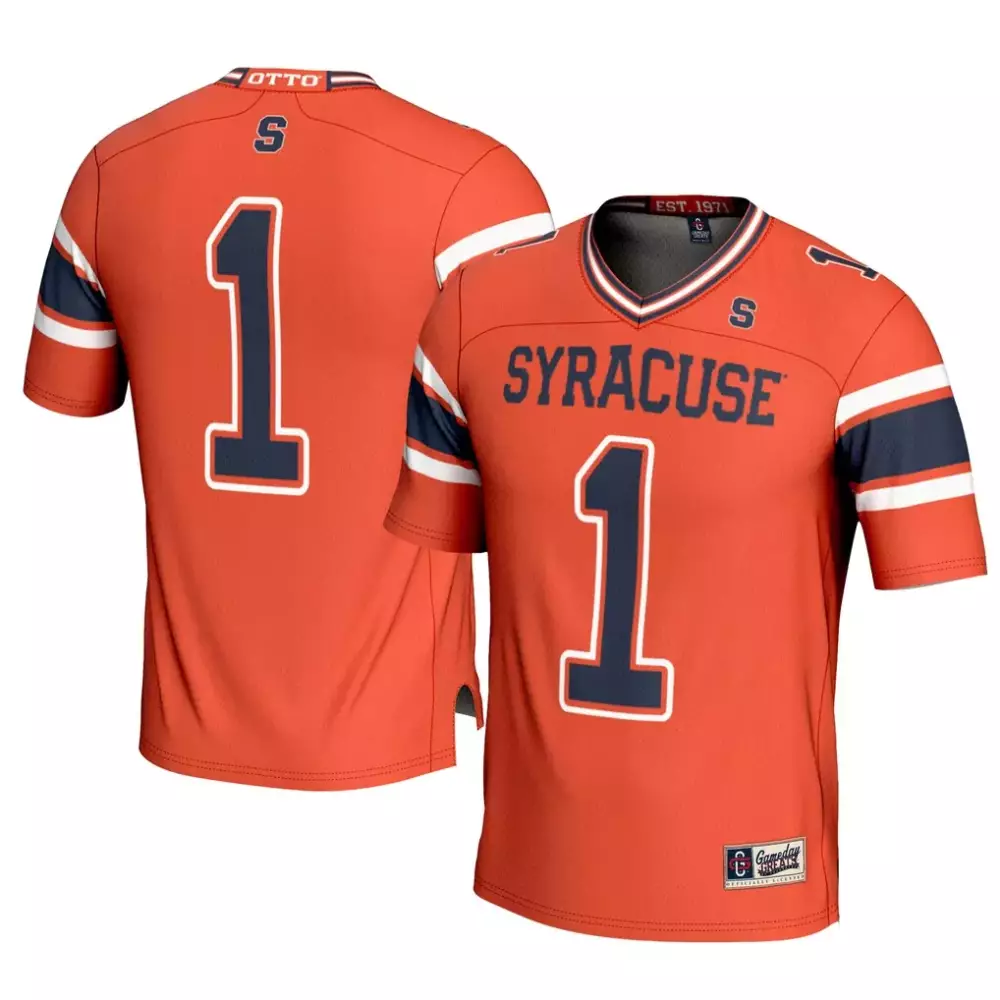Syracuse Orange Gameday Greats Orange Football Jersey | Fashion Fan Gear for Game Day | For Men, Women & Youth