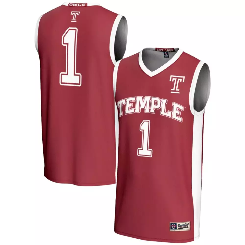 Temple Owls Gameday Greats Lightweight Basketball Jersey | Red | Game Day Fan Gear | For Men, Women & Youth
