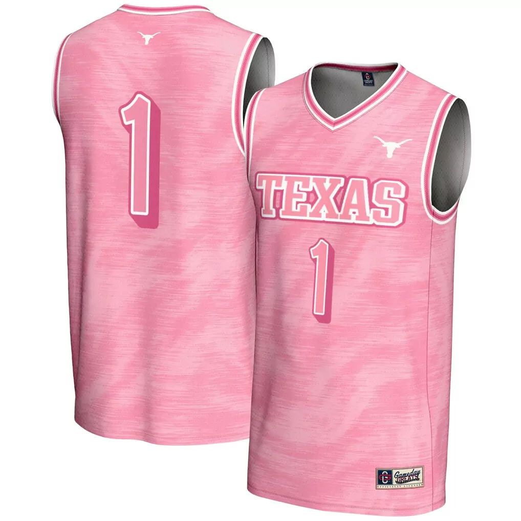 1 texas longhorns gameday greats youth highlight print football fashion jersey texas orange
