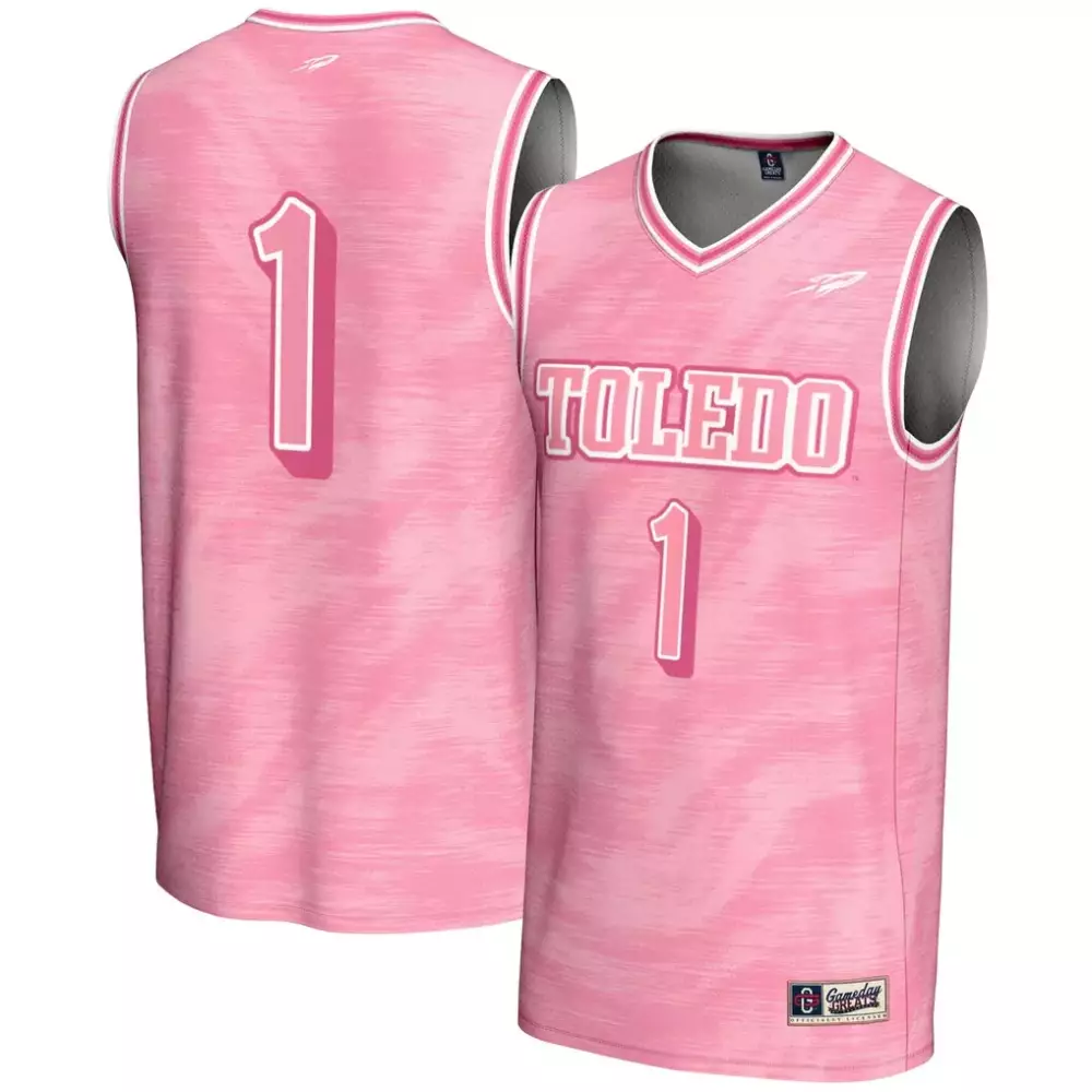 Toledo Rockets Gameday Greats Youth Lightweight Basketball Jersey | Pink Style | Fan Gear for Men, Women & Youth