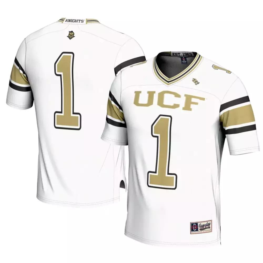 1 ucf knights gameday greats football jersey cardinal