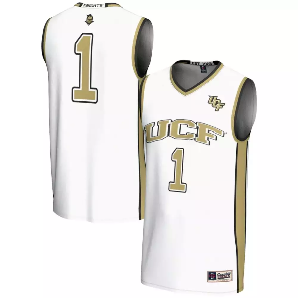1 ucf knights gameday greats unisex lightweight basketball jersey gold