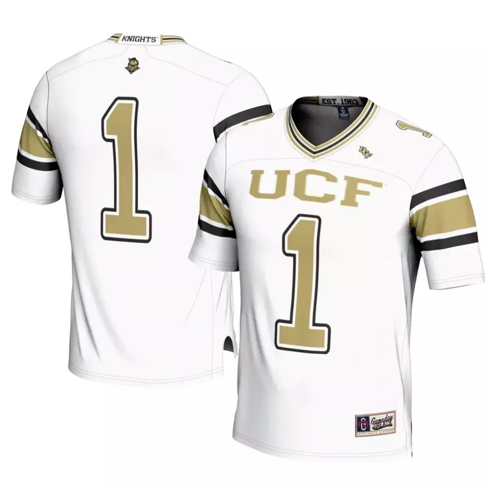 1 ucf knights gameday greats unisex lightweight volleyball jersey white