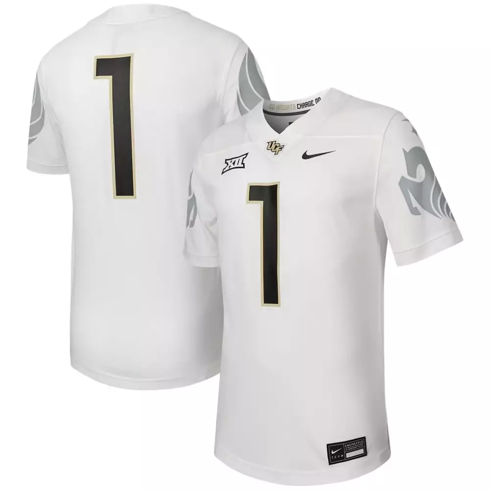 1 ucf knights nike replica basketball jersey black