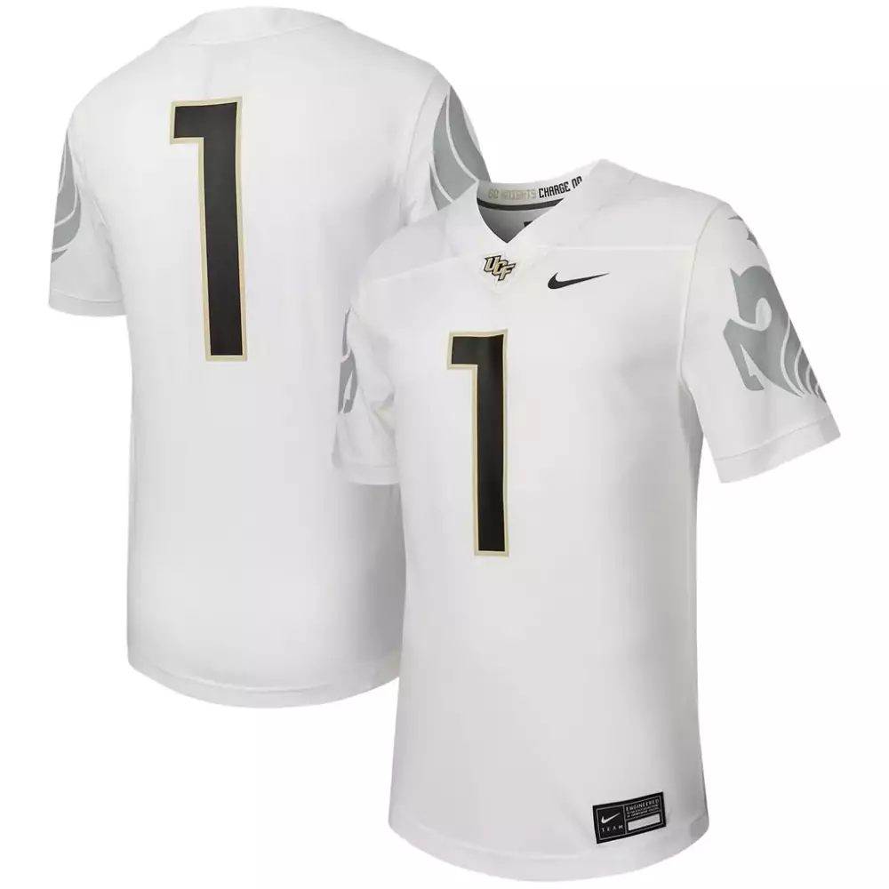 1 ucf knights nike replica basketball jersey black