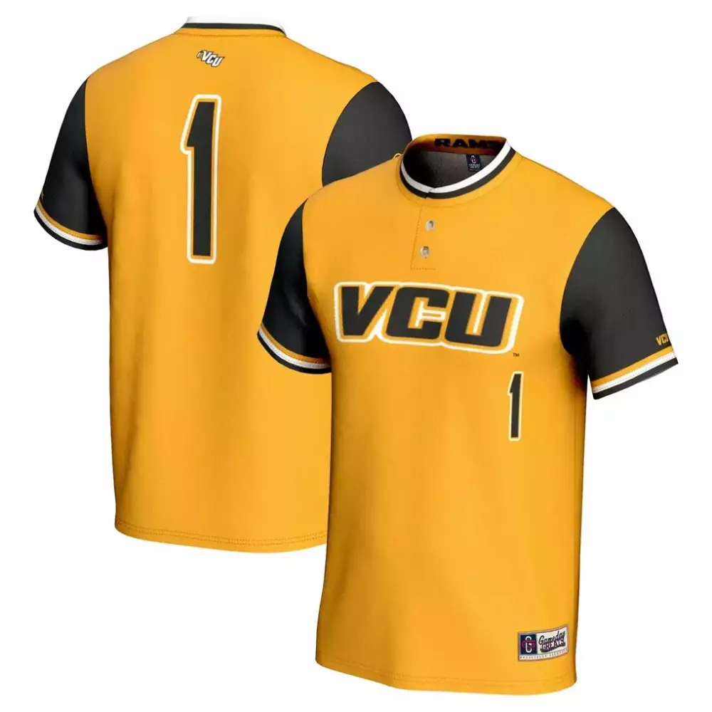 1 vcu rams gameday greats unisex lightweight basketball fashion jersey pink