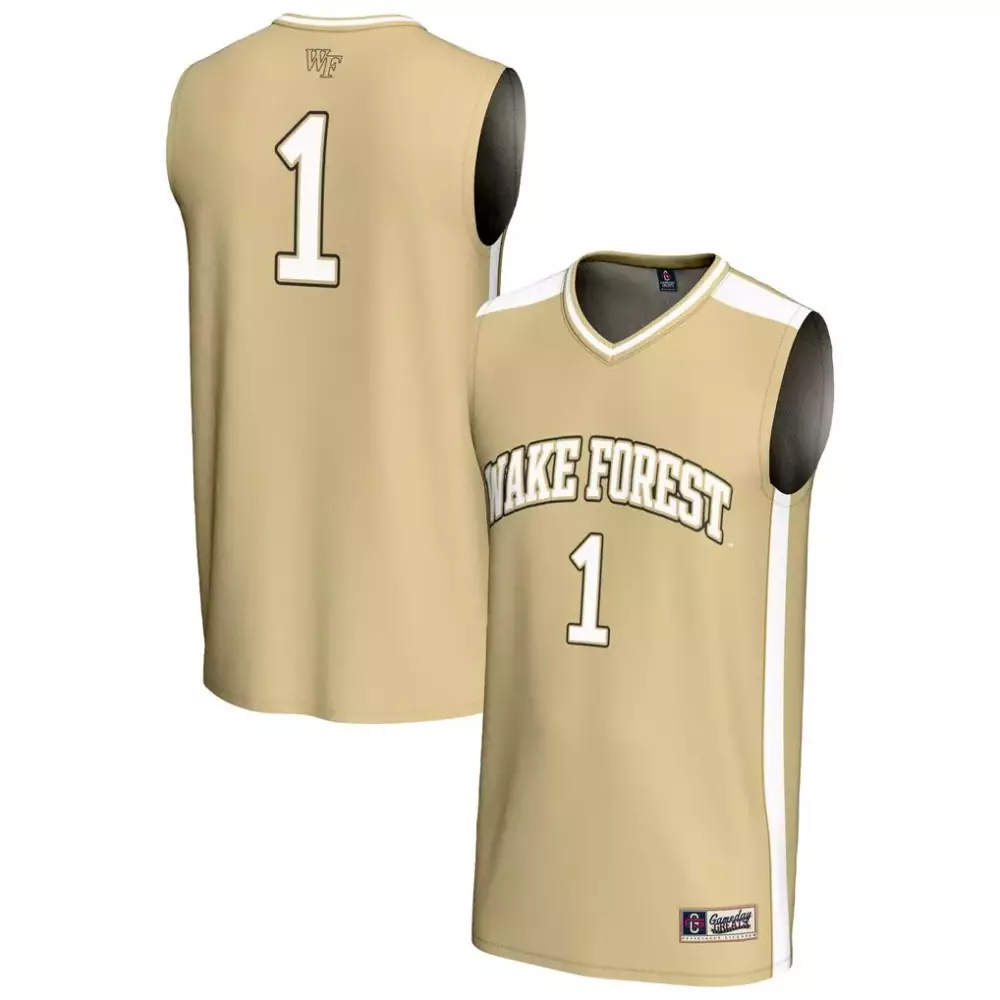 1 wake forest demon deacons gameday greats unisex lightweight basketball jersey white