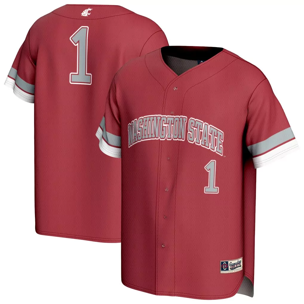 1 washington state cougars gameday greats youth lightweight basketball fashion jersey pink