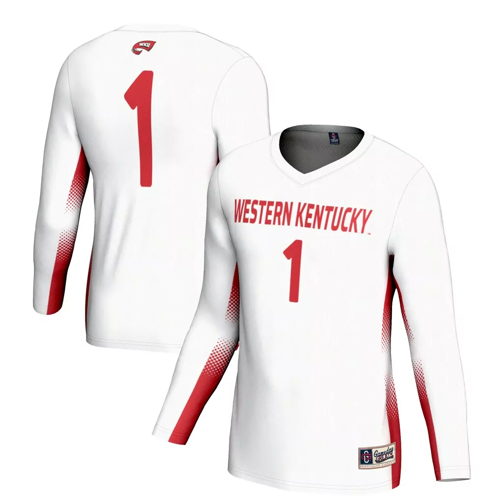 1 western kentucky hilltoppers gameday greats unisex lightweight collegiate basketball fashion jersey red 1