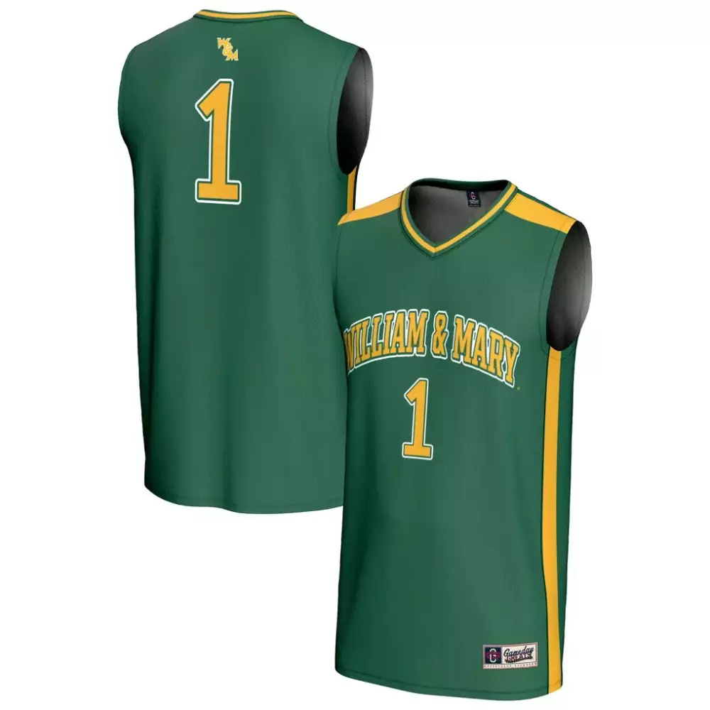 William & Mary Tribe Gameday Greats Unisex Collegiate Basketball Jersey | Green | Fashionable Fan Gear for Men, Women & Youth