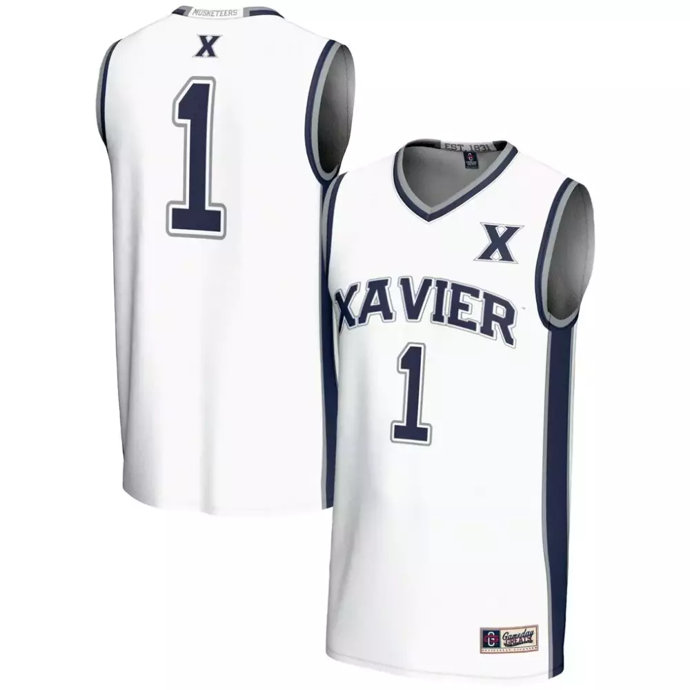 Xavier Musketeers 1 Gameday Greats Youth Lightweight Basketball Fashion Jersey | Navy | Perfect for Young Fans | For Men, Women & Youth
