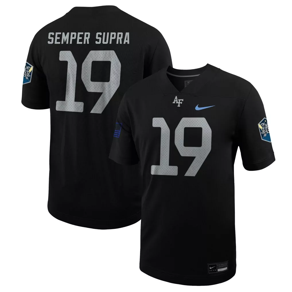 1 air force falcons gameday greats unisex lightweight soccer fashion jersey royal