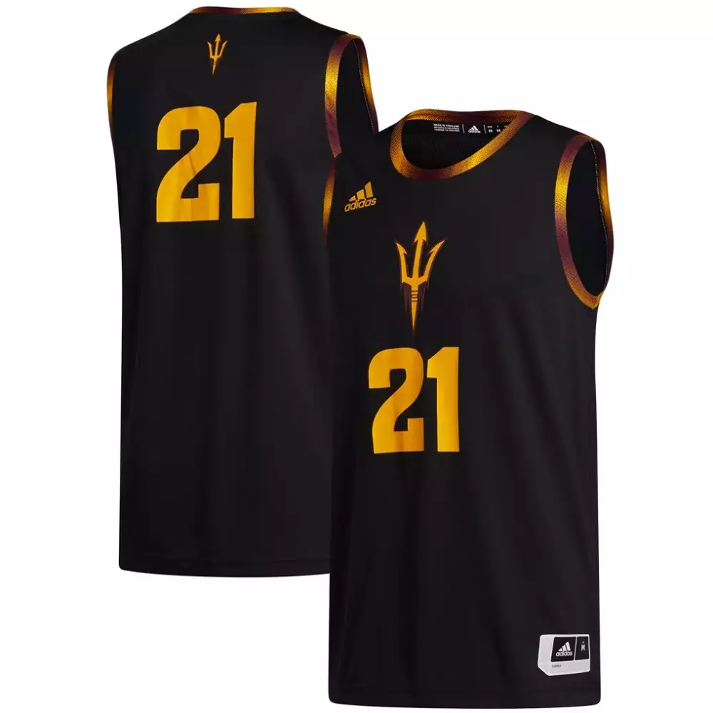 1 arizona state sun devils gameday greats youth lightweight basketball jersey white