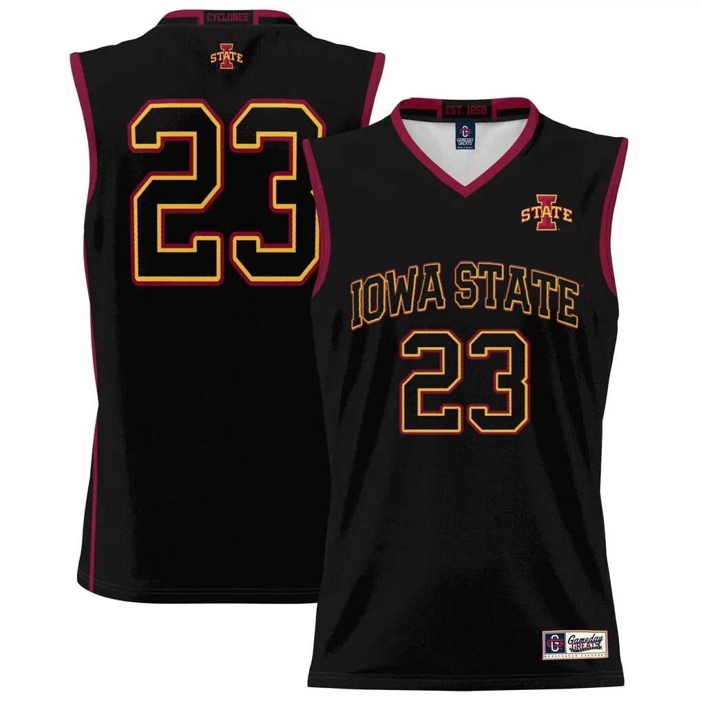 1 iowa state cyclones nike untouchable replica game jersey black