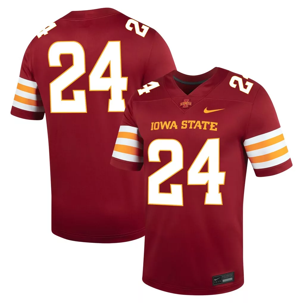 24 iowa state cyclones garb toddler football jersey cardinal