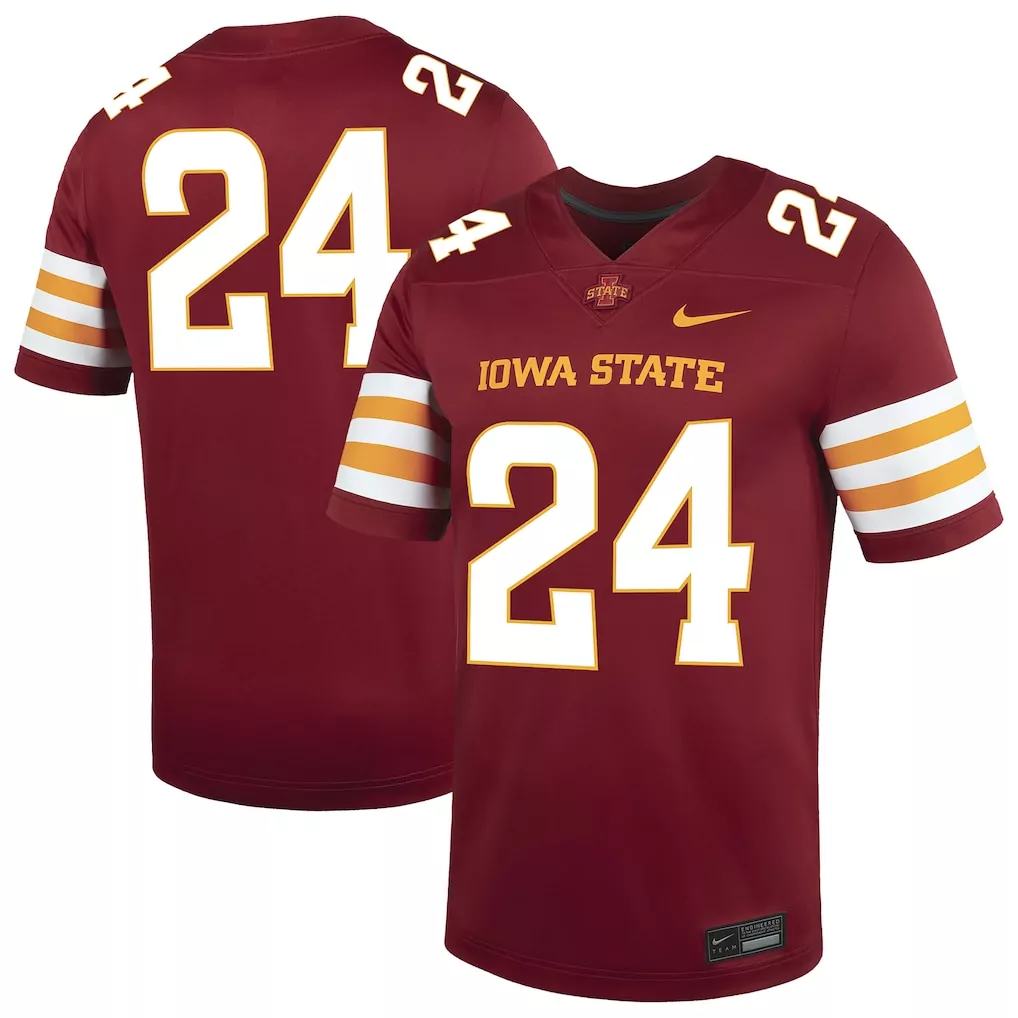 24 iowa state cyclones garb toddler football jersey cardinal