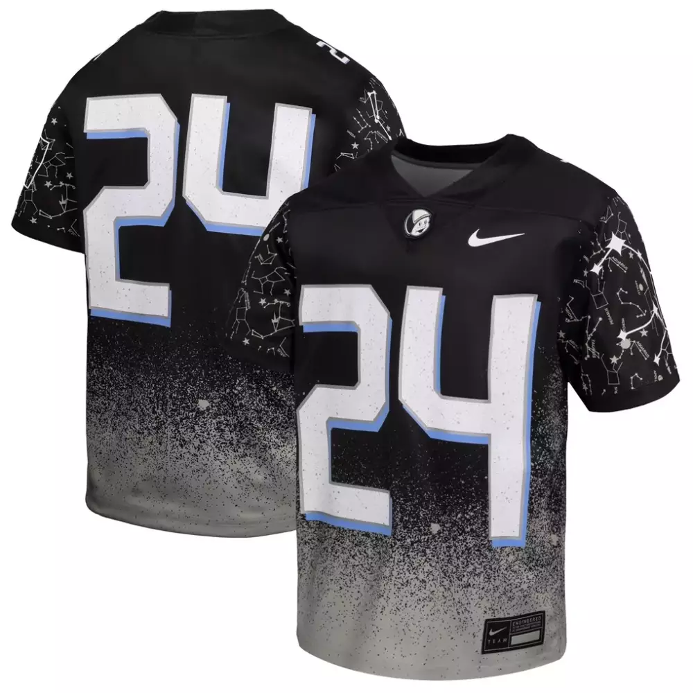 24 ucf knights nike 2024 space game alternate game jersey black