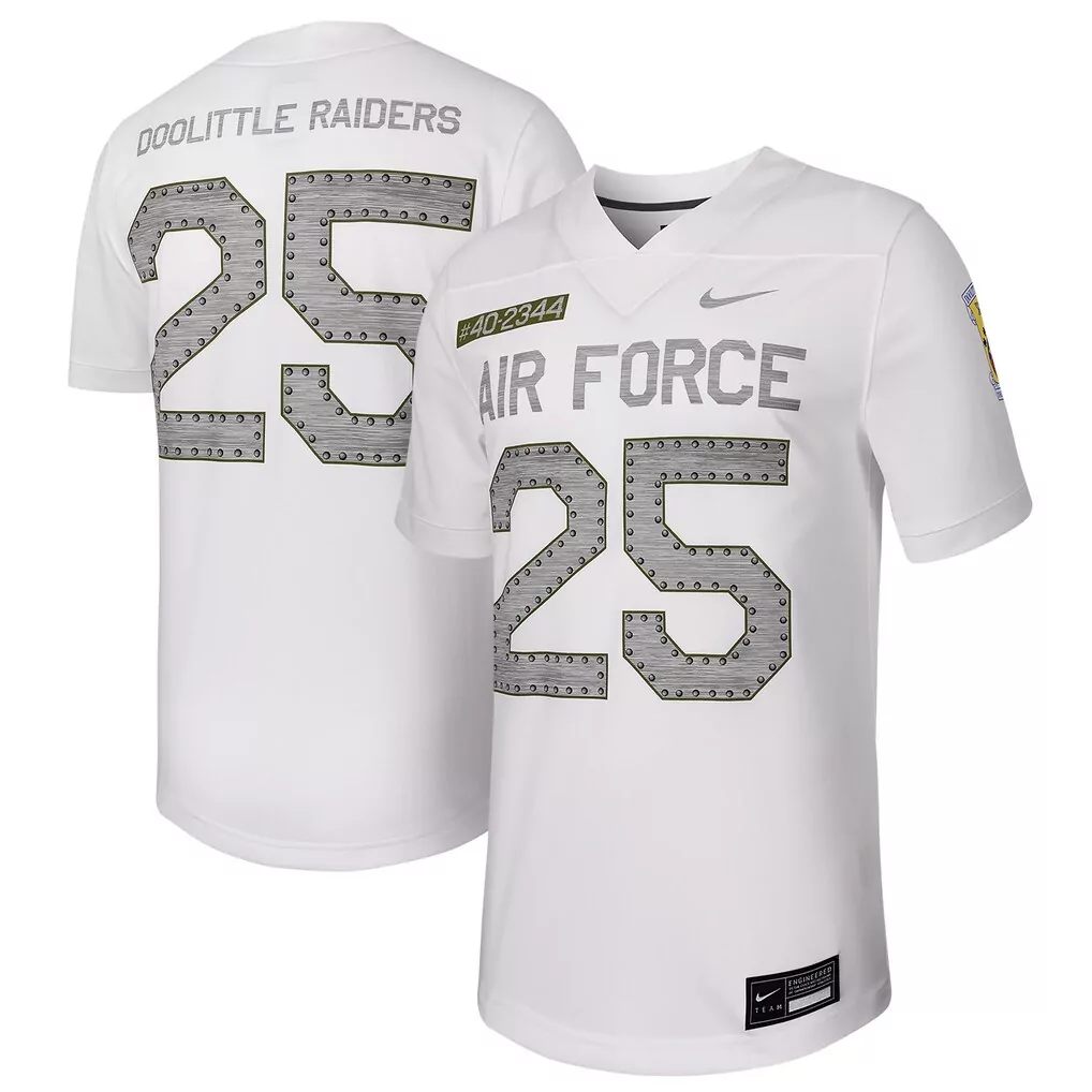 24 air force falcons nike untouchable football jersey royal