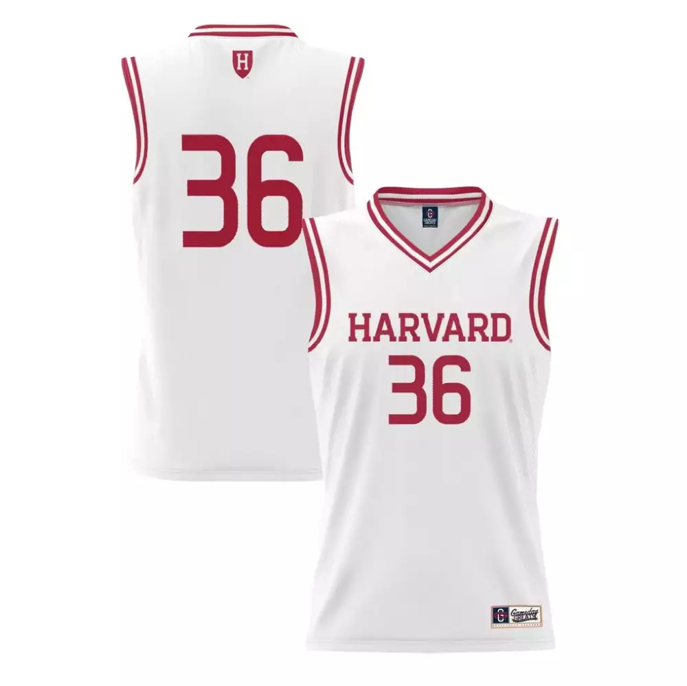 36 harvard crimson gameday greats youth lightweight basketball jersey crimson