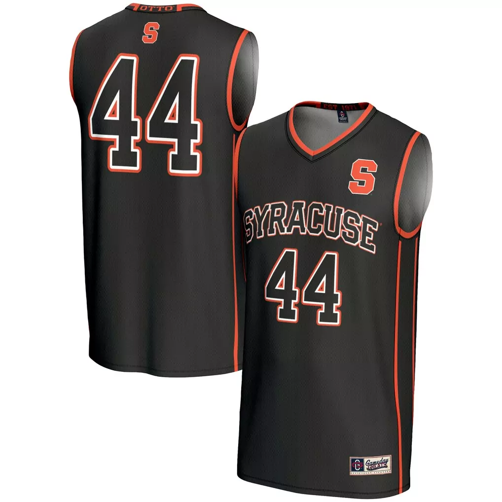 44 syracuse orange gameday greats unisex lightweight basketball jersey navy
