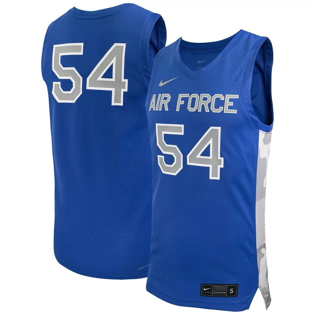 25 air force falcons nike youth apls fighting falcon collection football game jersey gray