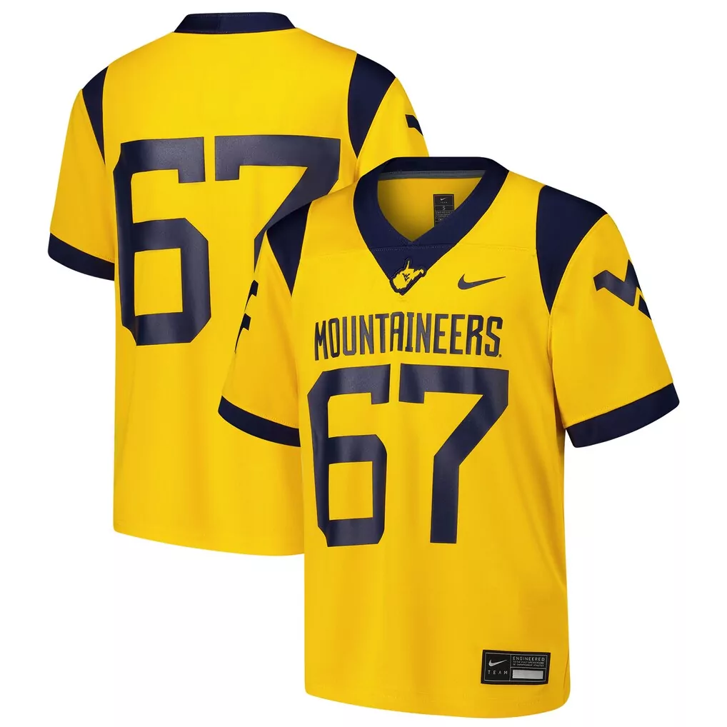 67 west virginia mountaineers gameday greats youth lightweight women s volleyball jersey white