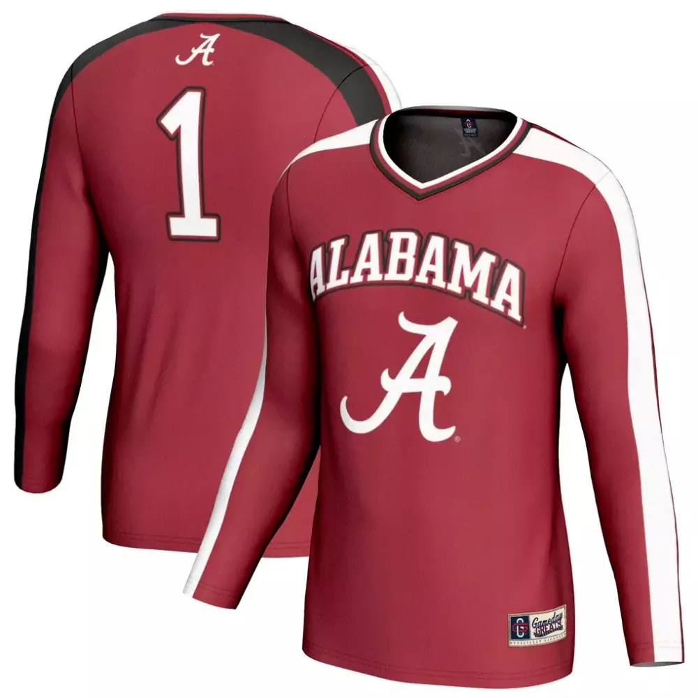 Alabama Crimson Tide Gameday Greats Unisex Lightweight Women's Soccer Jersey | White Style | Fan Gear for Men, Women & Youth