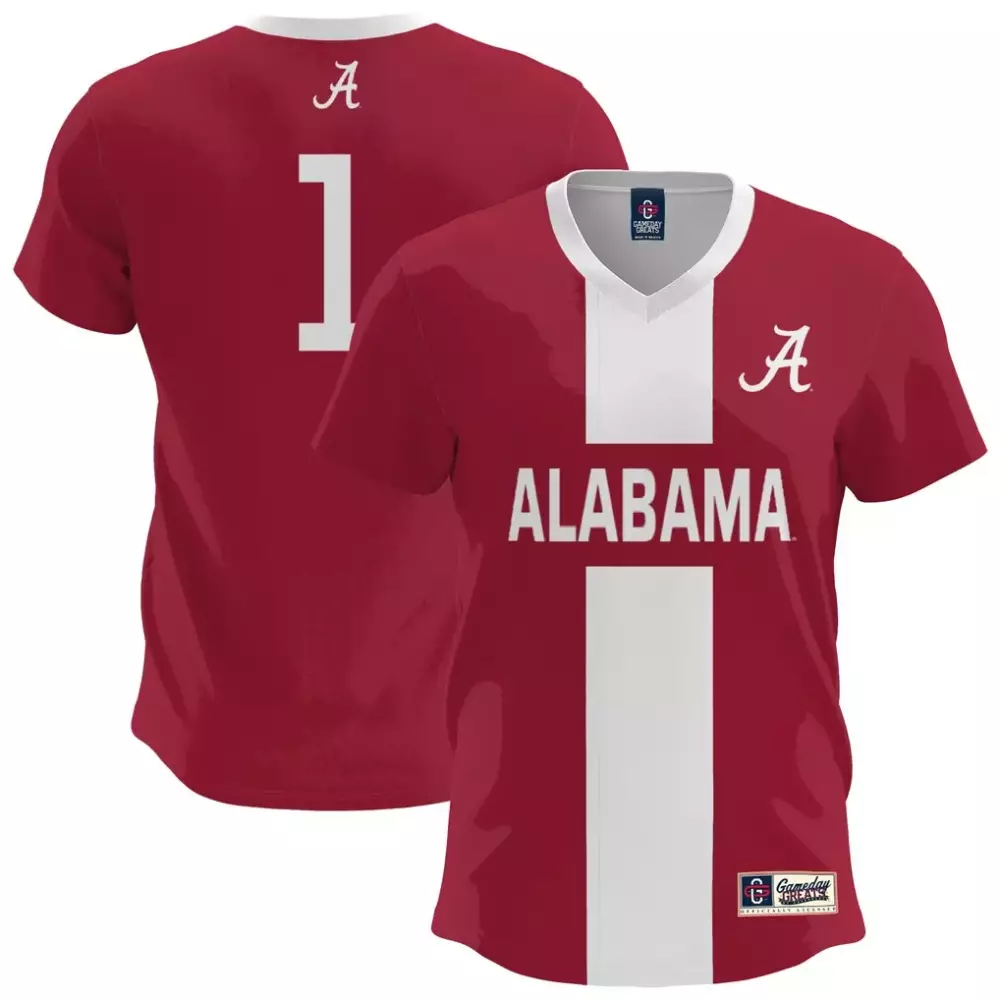 Alabama Crimson Tide Gameday Greats Youth Lightweight Collegiate Football Jersey | Crimson Style | Perfect for Young Fans