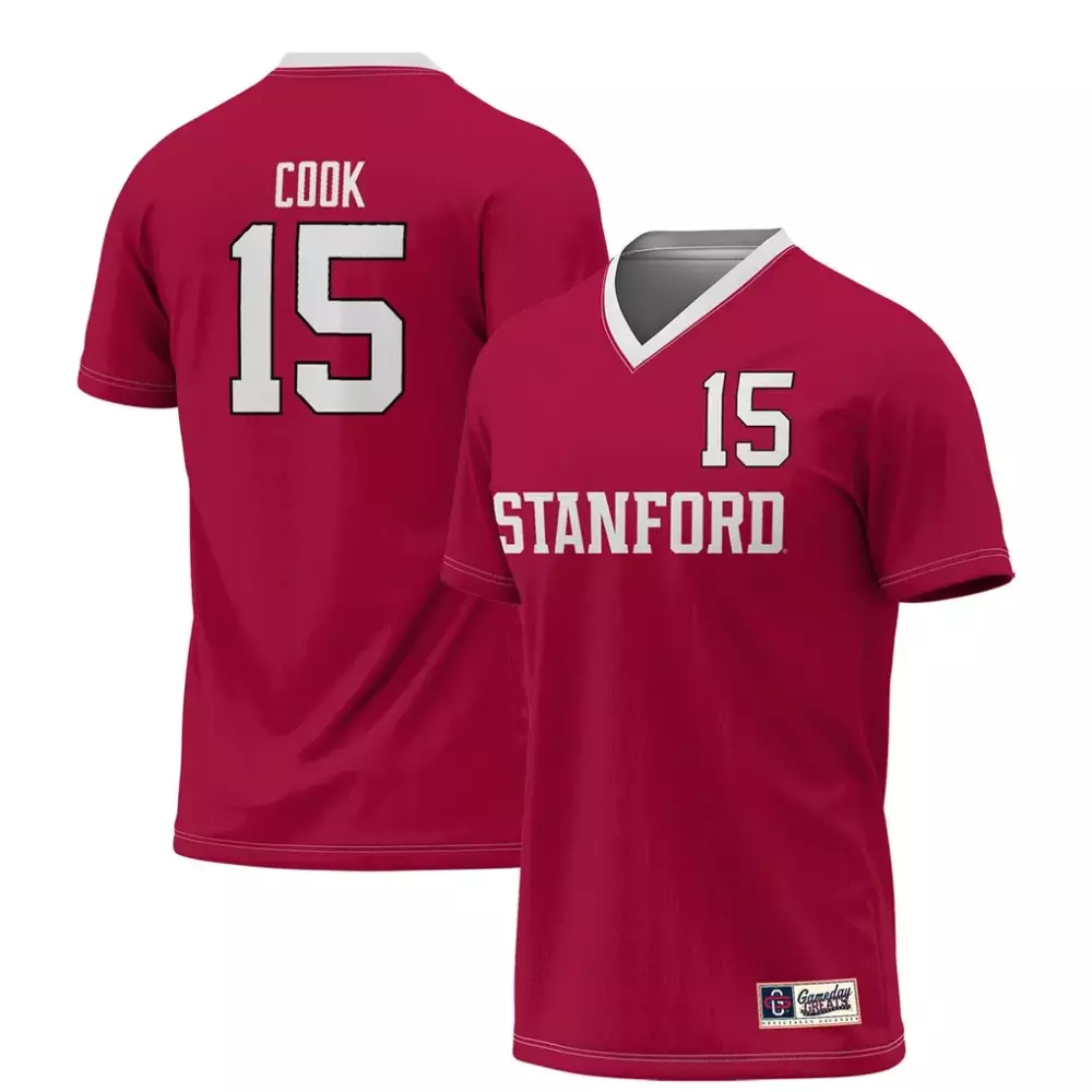 1 stanford cardinal nike youth home untouchable jersey cardinal